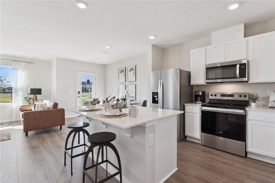Furnished interior view inside a new home in , St. Cloud (Image 10).