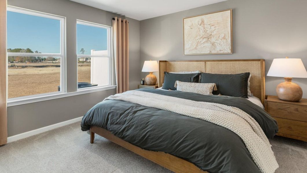 Furnished interior view inside a new home in The Willows at Blake Farm, Wilmington (Image 15).