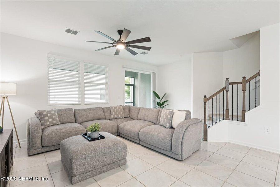 Furnished interior view inside a new home in , St. Augustine (Image 34).