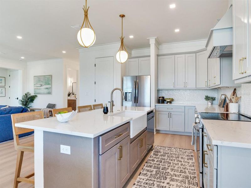 Furnished interior view inside a new home in , North Redington Beach (Image 6).