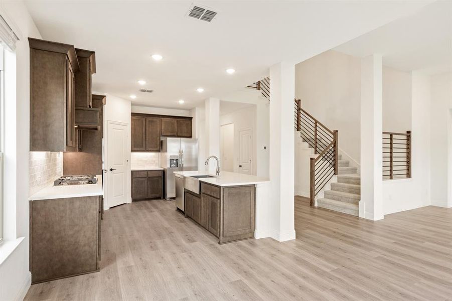 Furnished interior view inside a new home in West Crossing, Anna (Image 15).