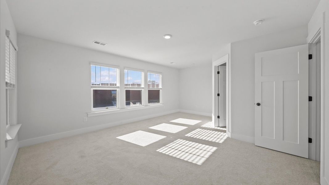 Furnished interior view inside a new home in Gresham Station, Simpsonville (Image 18).