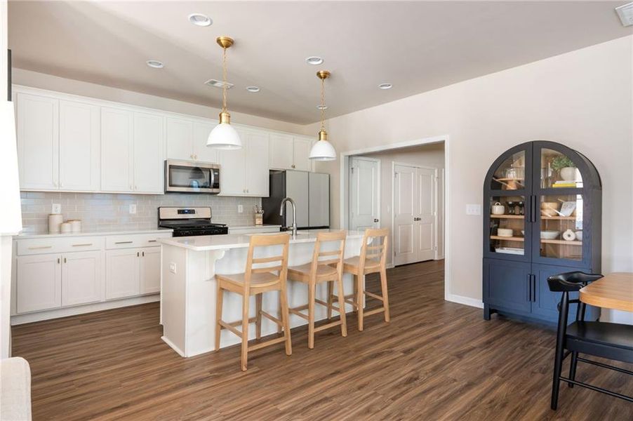 Furnished interior view inside a new home in Harmony, Auburn (Image 42).