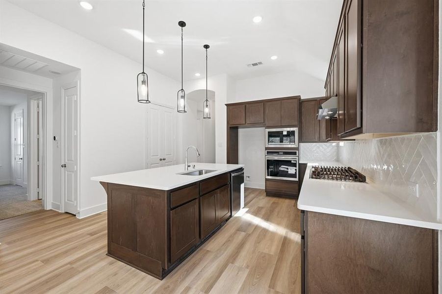 Furnished interior view inside a new home in Gateway Village - The Reserve, Denison (Image 12).