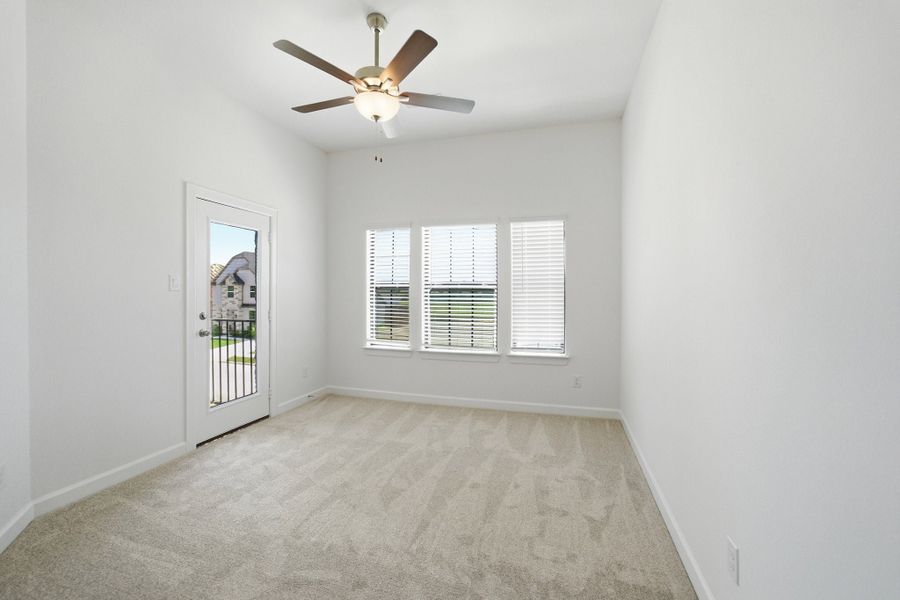 Spacious, unfurnished interior of a new home in Green Meadows, Celina (Image 59). Spacious, unfurnished interior of a new home in Green Meadows, Celina (Image 59).