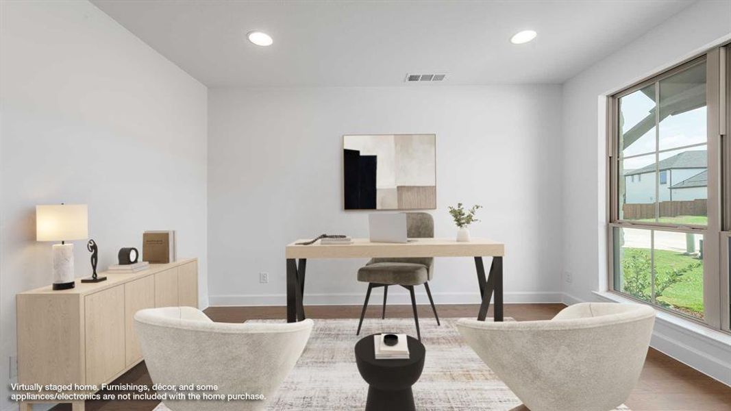 Furnished interior view inside a new home in North Sky 65', Celina (Image 12). Furnished interior view inside a new home in North Sky 65', Celina (Image 12).