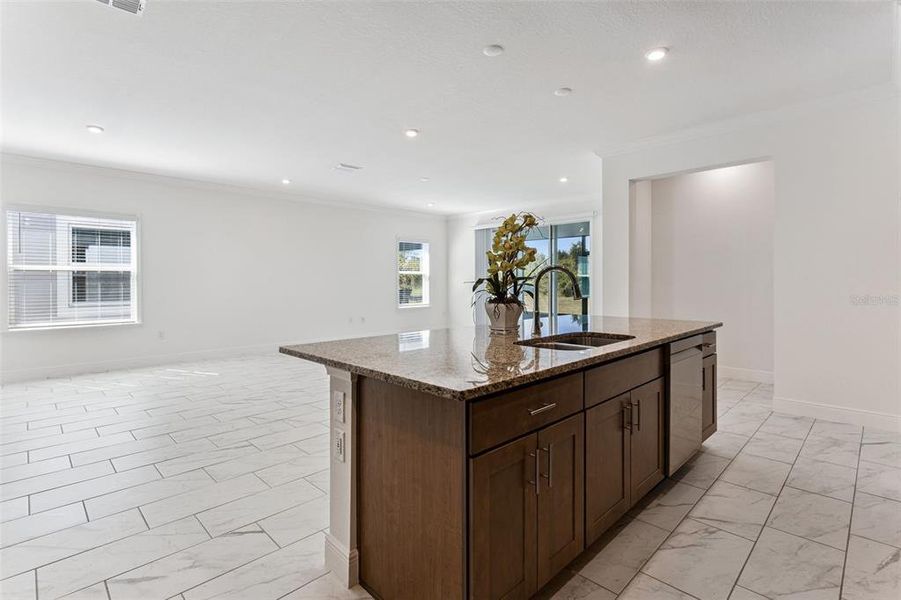 Furnished interior view inside a new home in Villa Pass, Mascotte (Image 9). Furnished interior view inside a new home in Villa Pass, Mascotte (Image 9).