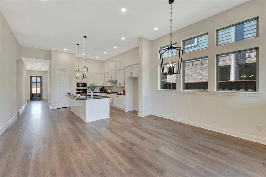 Spacious, unfurnished interior of a new home in South Pointe Cottage Series, Mansfield (Image 26). Spacious, unfurnished interior of a new home in South Pointe Cottage Series, Mansfield (Image 26).