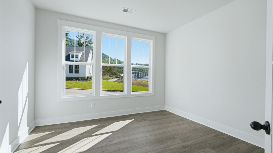 Furnished interior view inside a new home in The Wilds at Cedar Mountain, Asheville (Image 8).