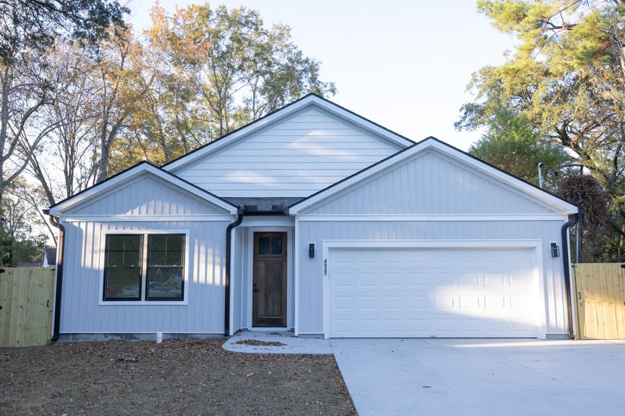 Front exterior of a new home in , North Charleston, SC, highlighting curb appeal (Image 2).