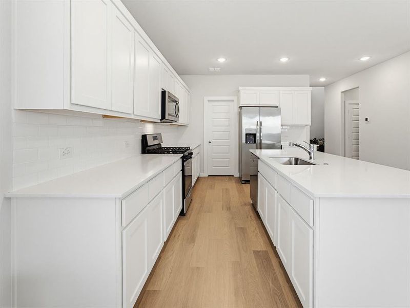 Furnished interior view inside a new home in Madero, Haslet (Image 18).