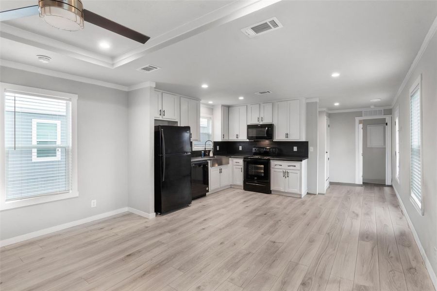 Furnished interior view inside a new home in , Pearland (Image 4).