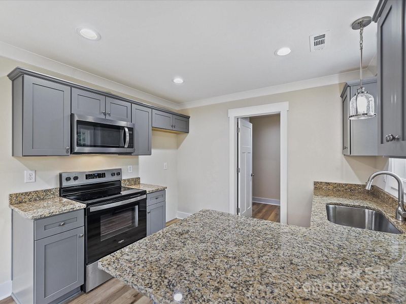 Furnished interior view inside a new home in , York (Image 8).