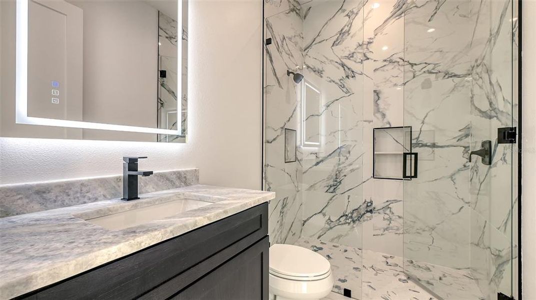 Furnished interior view inside a new home in , Englewood (Image 30).