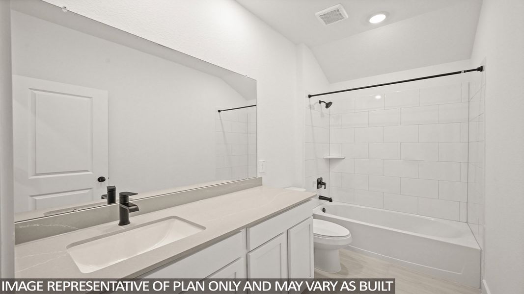Furnished interior view inside a new home in Chapel Lakes, Montgomery (Image 6).