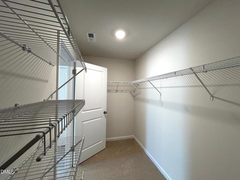 19. One of the two large walk in closets