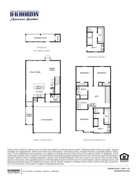 2D floor plan layout of this home in Murphy Village, Missouri City, TX (Image 4).