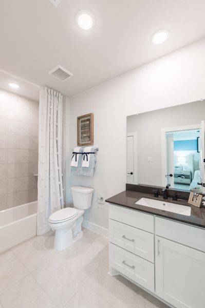 Representative furnished interior of a home built from the Meritage by Tri Pointe Homes in Legacy Grove, Montgomery (Image 7).