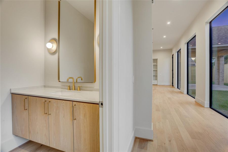 Furnished interior view inside a new home in , Houston (Image 13).