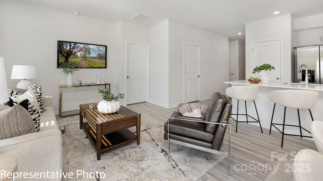Furnished interior view inside a new home in Stanton, Richburg (Image 15).