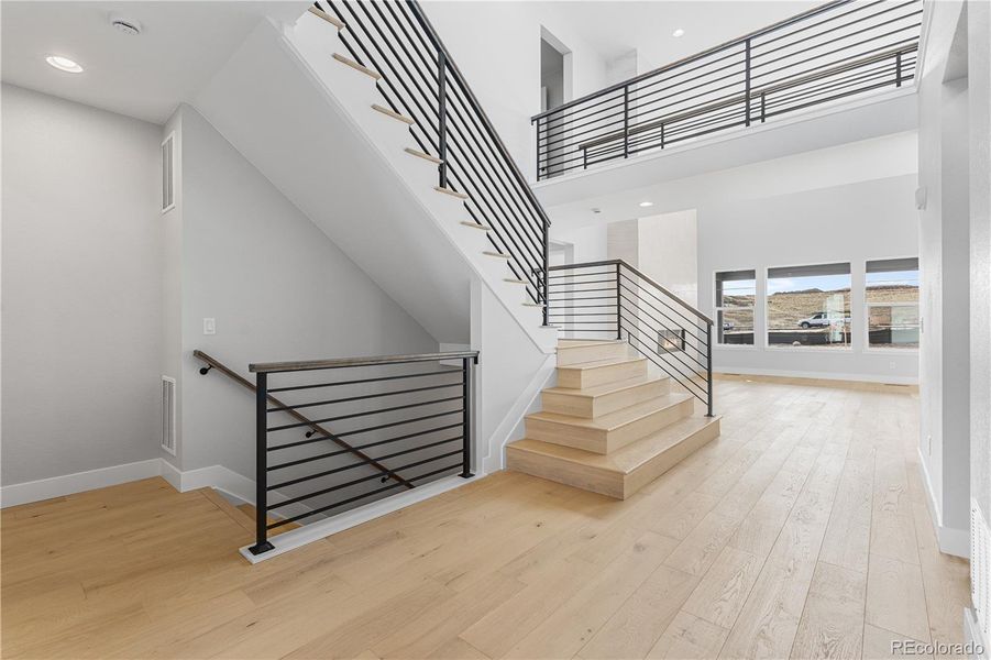 Furnished interior view inside a new home in Luxe at The Canyons, Castle Pines (Image 34).