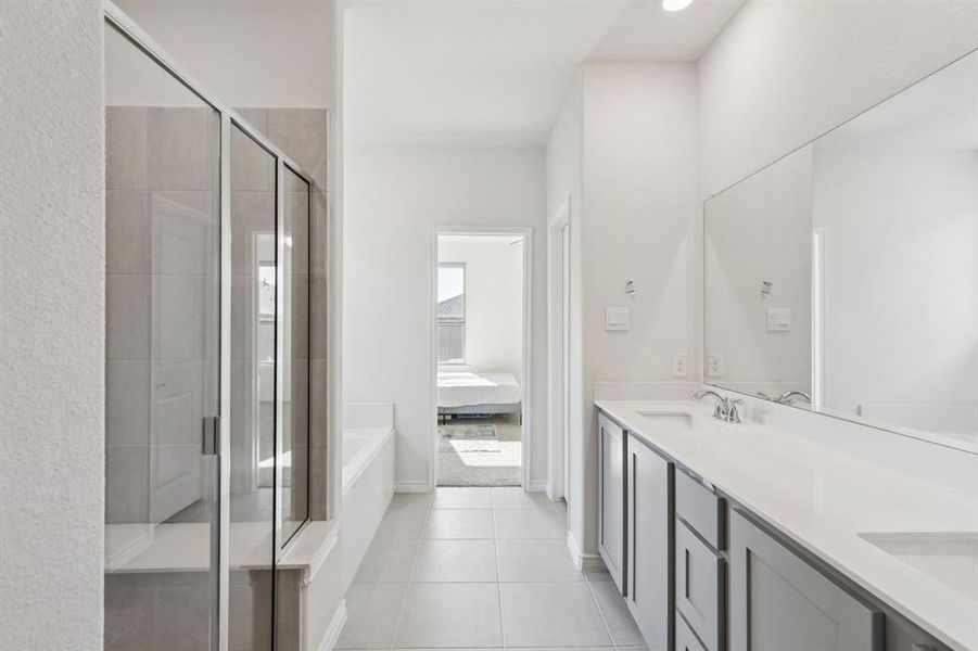 Furnished interior view inside a new home in , Anna (Image 6).