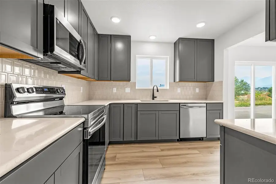 Furnished interior view inside a new home in , Colorado Springs (Image 5).