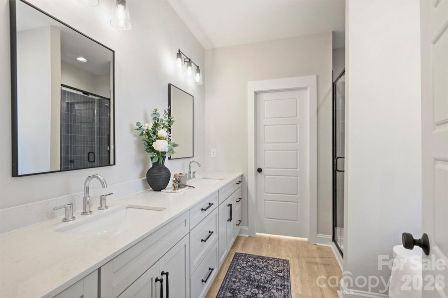 Furnished interior view inside a new home in , Lincolnton (Image 12).