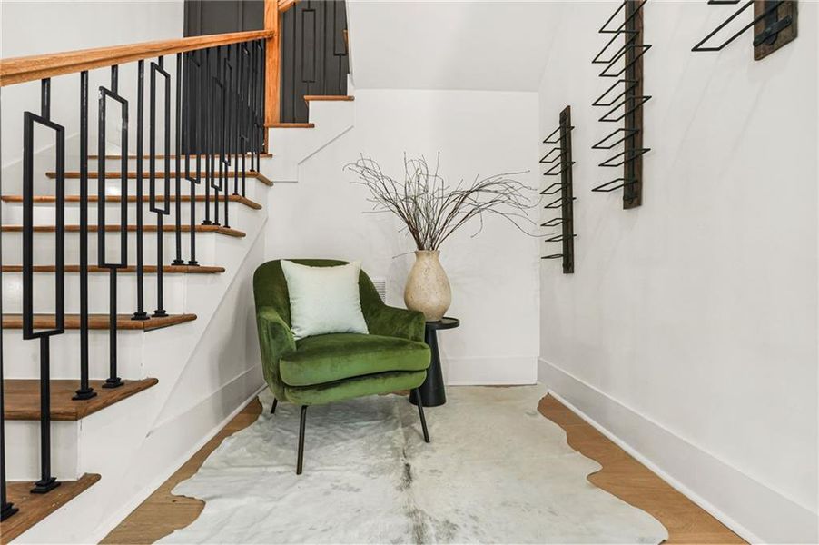 Furnished interior view inside a new home in , Atlanta (Image 37).