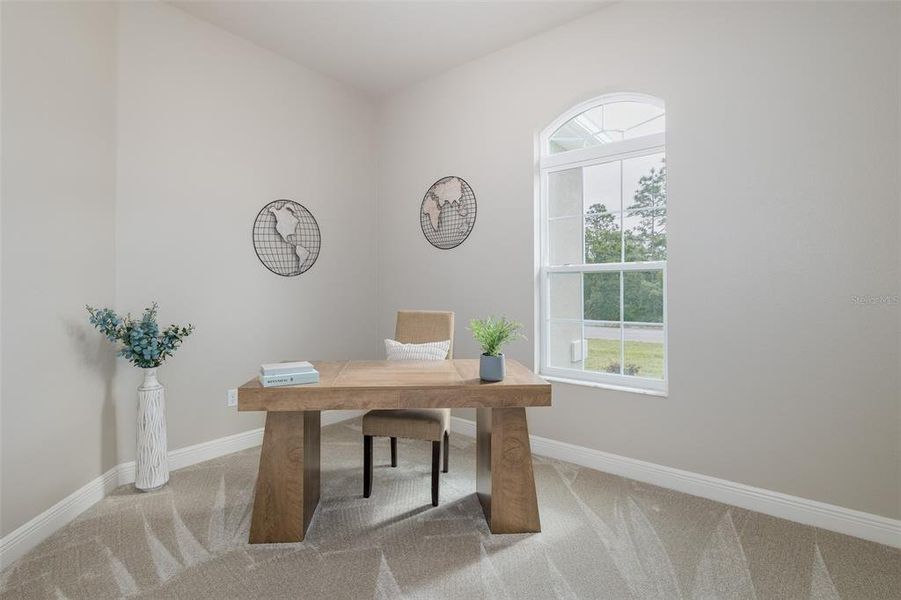 Furnished interior view inside a new home in , Homosassa (Image 41).