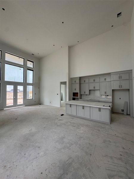 In-progress construction of a new home in Katy Court 60', Katy, TX (Image 23).