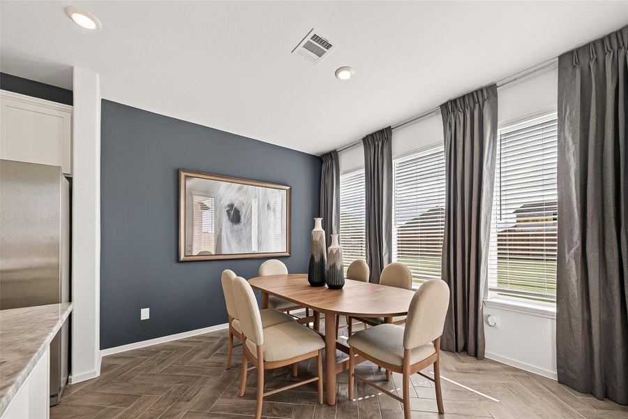 Furnished interior view inside a new home in Rates starting as low as, Iowa Colony (Image 14).