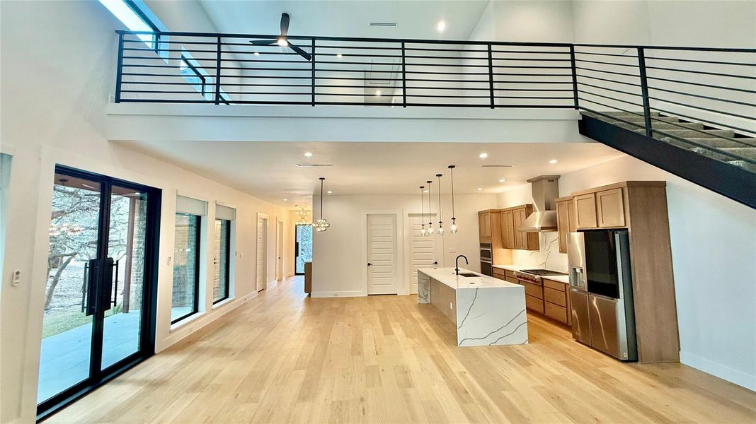 Furnished interior view inside a new home in , San Antonio (Image 8).