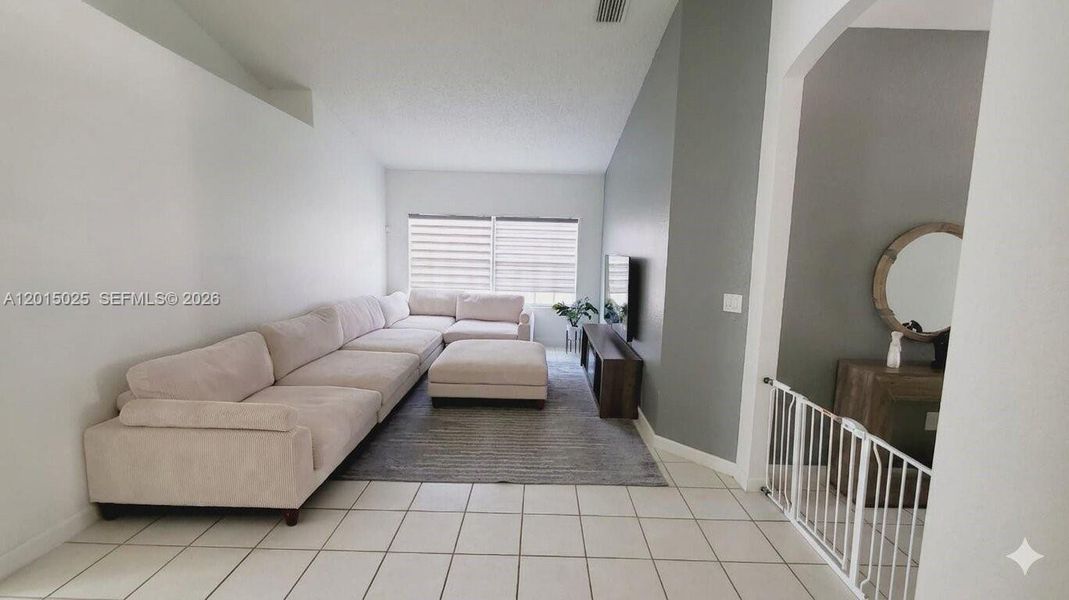 Furnished interior view inside a new home in , Miami (Image 19). Furnished interior view inside a new home in , Miami (Image 19).