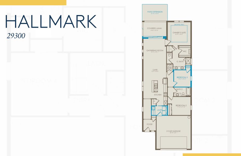 2D floor plan layout of this home in Terreno, Naples, FL (Image 5).