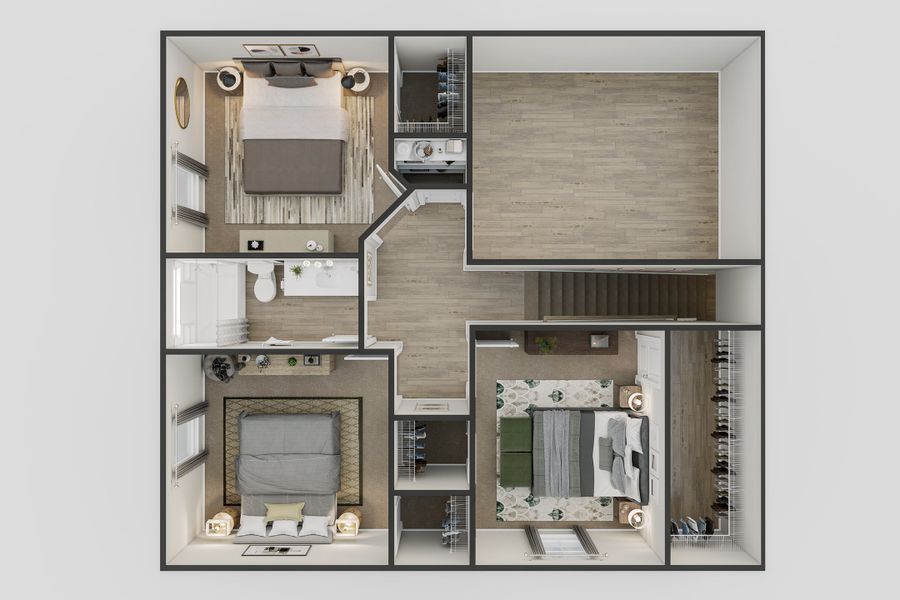 Image 36 representing the New Haven Town A by Ernest Homes in New Haven At Belmont Glen, Guyton, GA. Image 36 representing the New Haven Town A by Ernest Homes in New Haven At Belmont Glen, Guyton, GA.