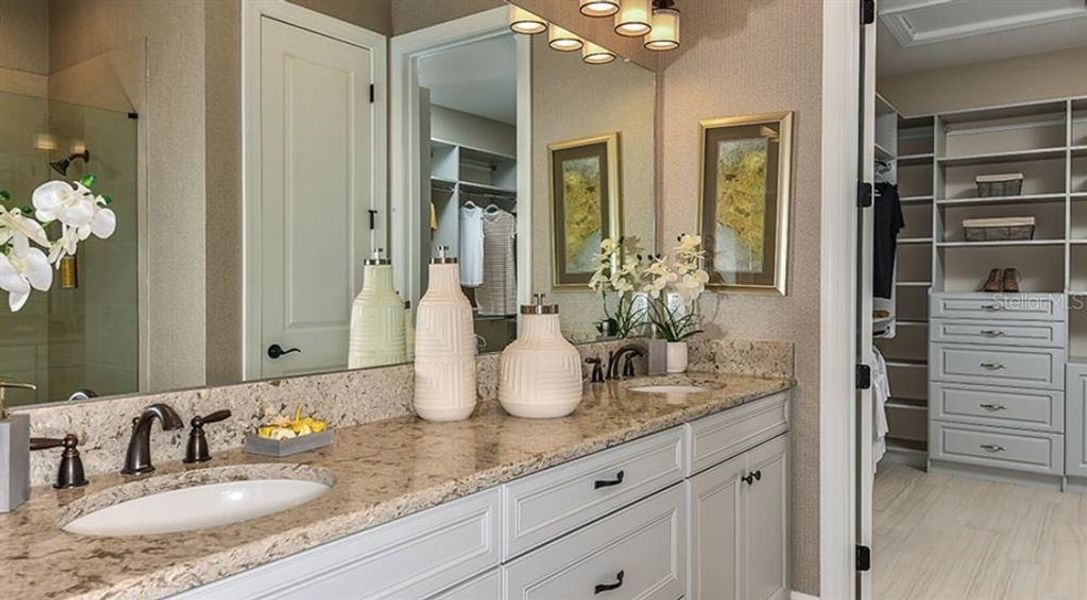 Furnished interior view inside a new home in Esplanade at Wiregrass Ranch, Wesley Chapel (Image 7).