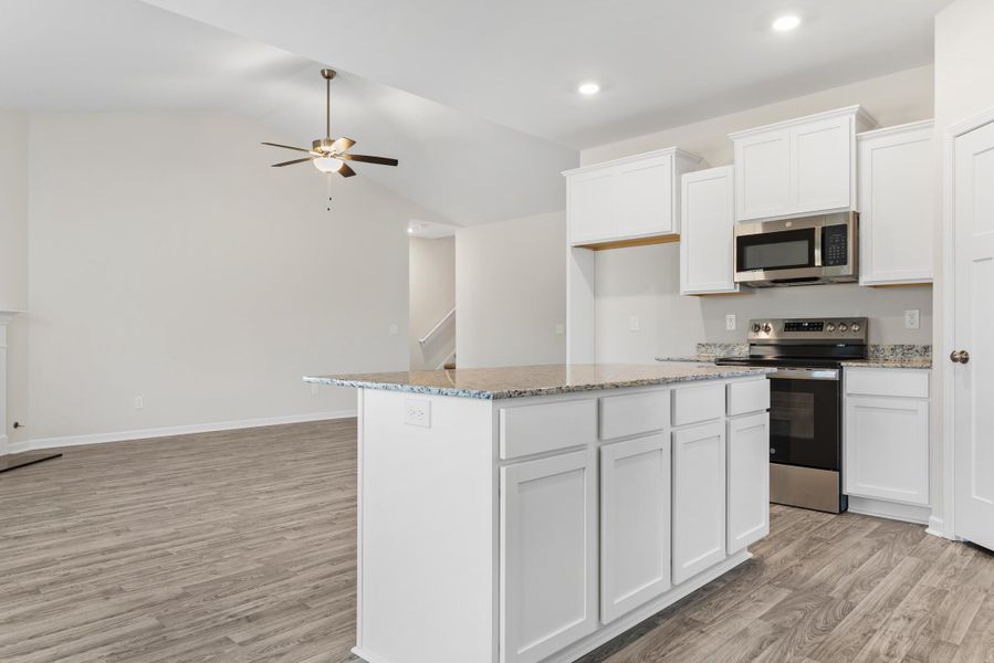 Furnished interior view inside a new home in , Orangeburg (Image 6).