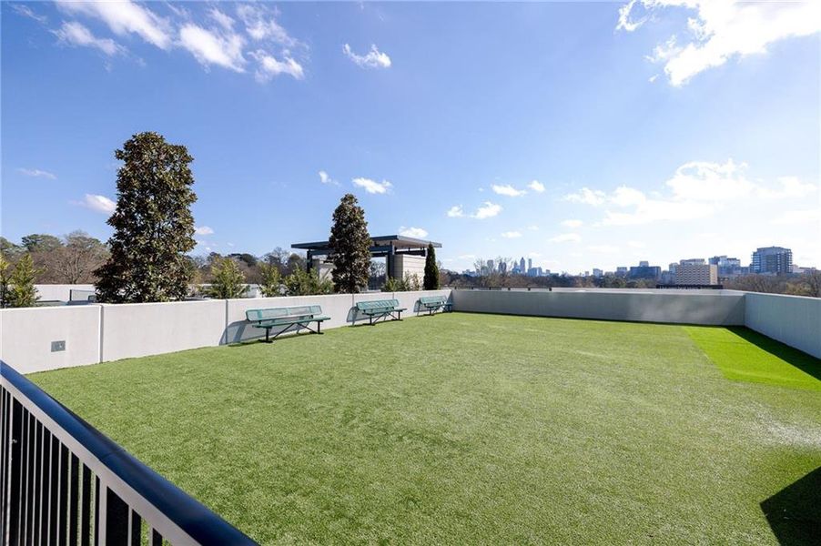 Exterior details and patio area of a home in The Dillon Buckhead, Atlanta (Image 29). Exterior details and patio area of a home in The Dillon Buckhead, Atlanta (Image 29).