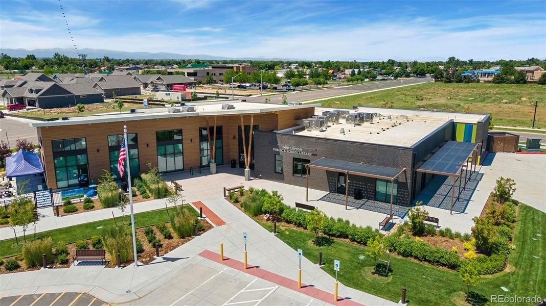 Front exterior of a new home in , Fort Lupton, CO, highlighting curb appeal (Image 21).
