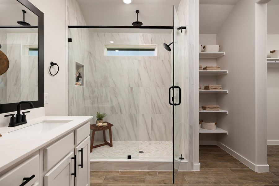 Representative furnished interior of a home built from the Duranta by Hakes Brothers in The Heights at Riverbend II, Brownsville (Image 19).