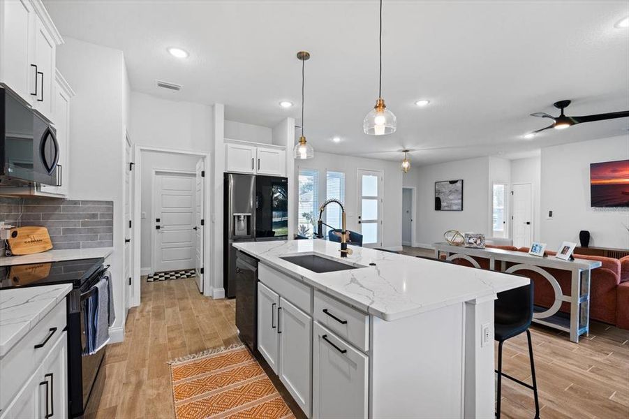 Furnished interior view inside a new home in , Palm Coast (Image 32).