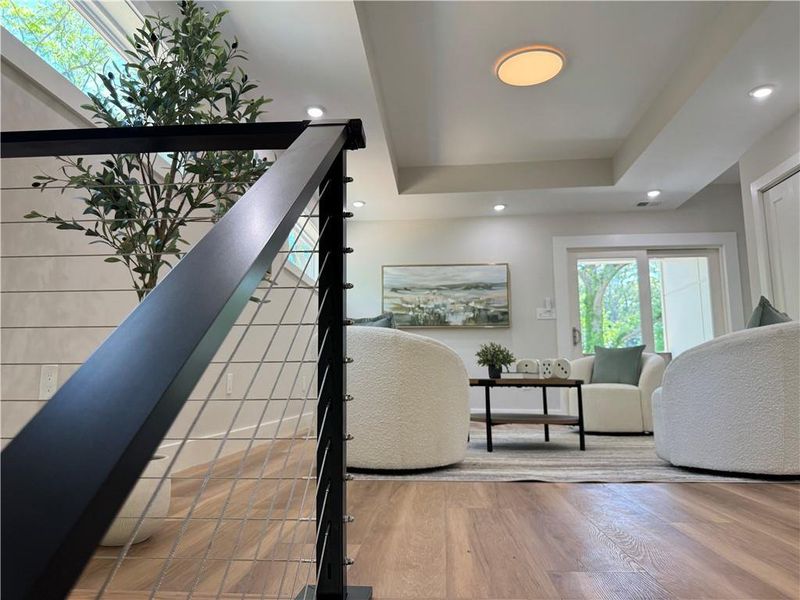 Furnished interior view inside a new home in , East Point (Image 3).