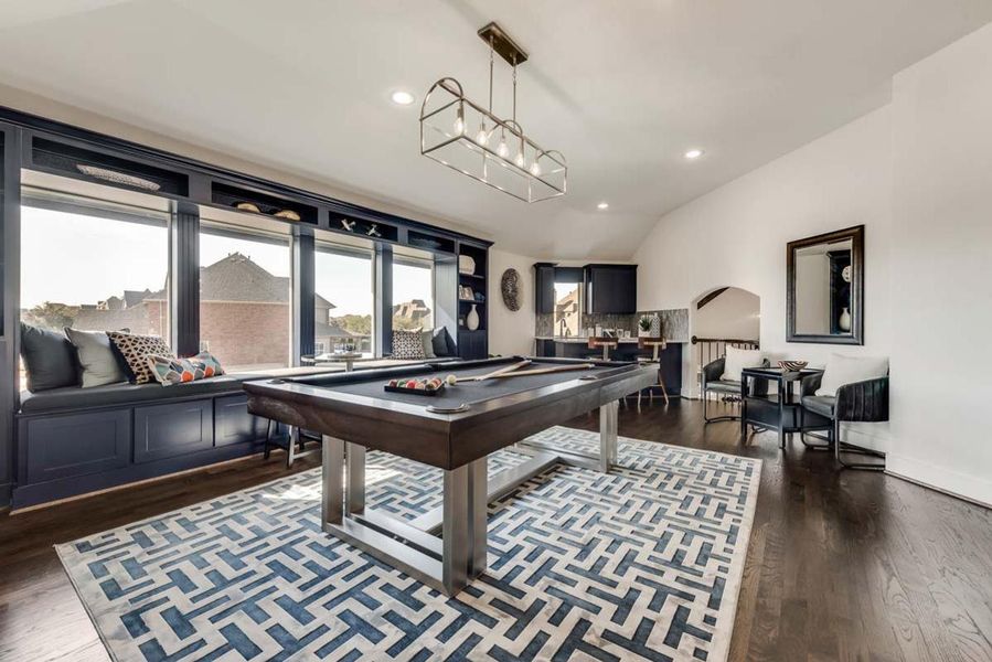Representative furnished interior of a home built from the Grand Avery II by Grand Homes in Grand Oaks, Celina (Image 23).