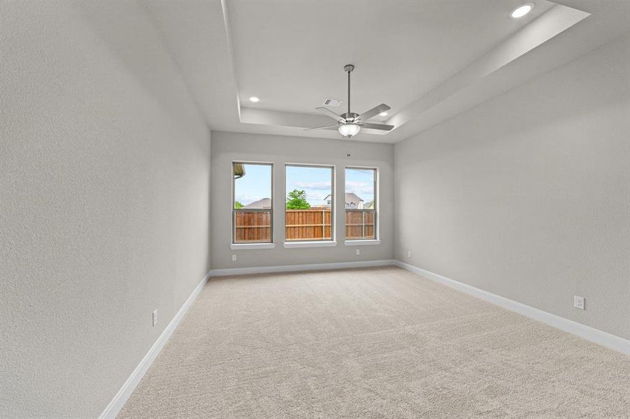 Spacious, unfurnished interior of a new home in South Pointe  Village Series, Mansfield (Image 16).