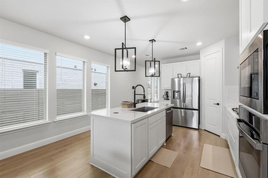Furnished interior view inside a new home in Harvest, Argyle (Image 4).