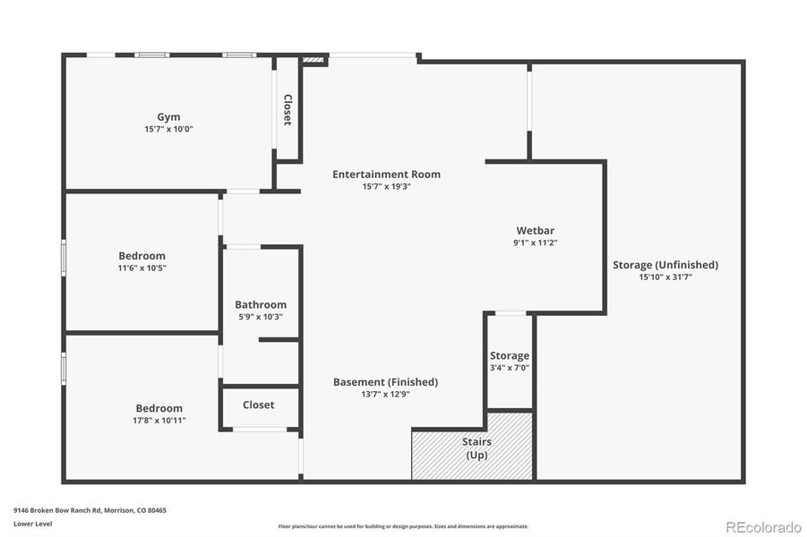 Lower Level Floor Plan Lower Level Floor Plan