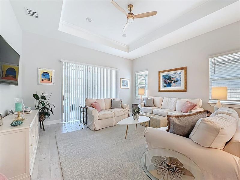 Furnished interior view inside a new home in , Ocala (Image 8).