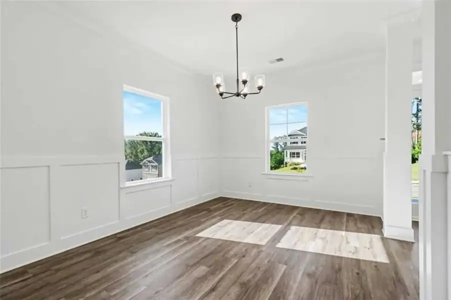 Spacious, unfurnished interior of a new home in Thunder Ridge, Dawsonville (Image 26).