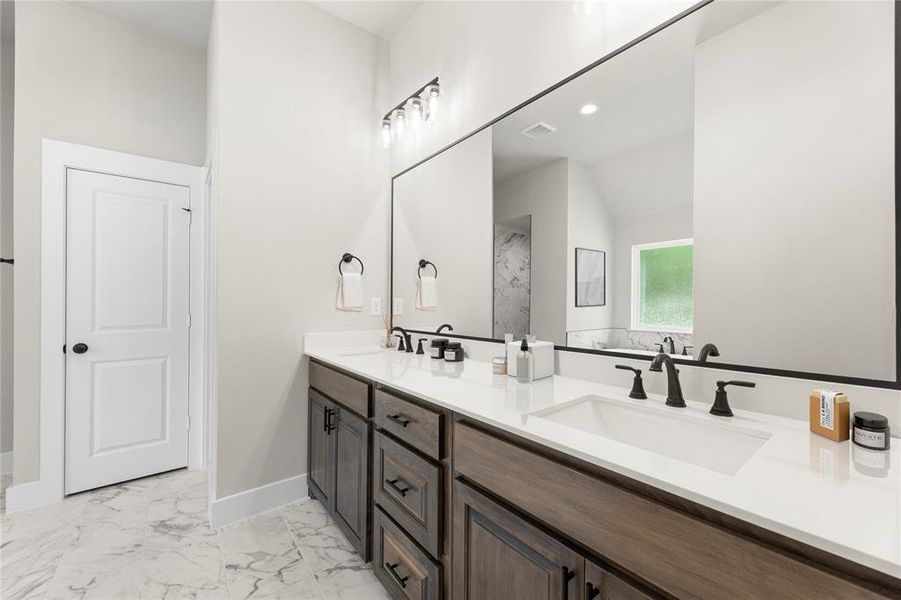 Furnished interior view inside a new home in Arbor Hills, Poolville (Image 4).